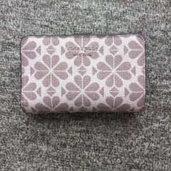 kate spade クローバーパターン 二つ折り財布