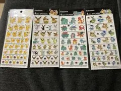 ポケモン ステッカー 4シートセット
