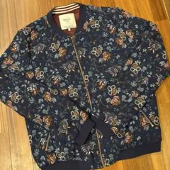 ★ TRAFALUC ZARA 花柄 ブルゾン ジャケット