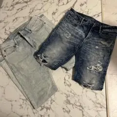 アメリカンイーグル　超美品　デニムパンツ 2点セット