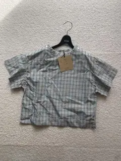 FITH チェック柄 半袖シャツ 110 子供用 キッズ
