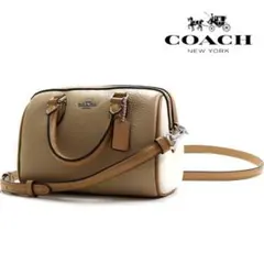【未使用品】COACH 2way ミニボストンバッグ ショルダーのサムネイル
