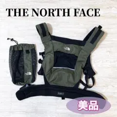 美品 THE NORTH FACE 抱っこ紐 オリーブ - メルカリ