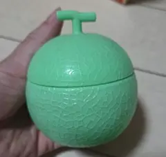 昭和レトロ メロン型 ミニケース 小物入れ