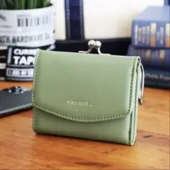 ニコアンド ミニ 財布 がま口