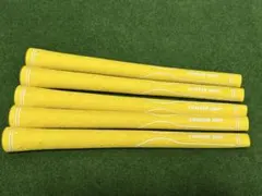 CHAUCER GRIP ゴルフグリップ 5本セット イエロー