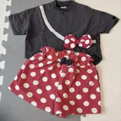 ⭐︎バースデイ＊フタフタ×ディズニー　ミニーマウスセットアップ80