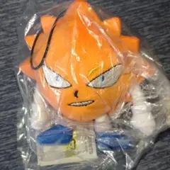 ボボボーボ・ボーボボ　ゴムひも付きぬいぐるみ　首領パッチ　マスコット