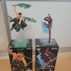ONE PIECE一番くじ　ゾロ サンジ　フィギュアセット