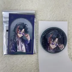 魁星 チェキ風カード 缶バッジ IMPACT にじさんじ