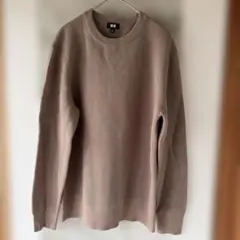 UNIQLO ウォッシャブルミラノリブクルーネックセーター　Ｍサイズ