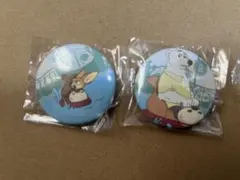 ズートピア　缶バッジ2点セット