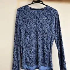 Nike Running 長袖Tシャツ 青系