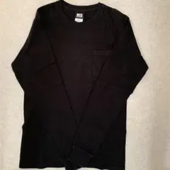 MFC STORE Hanes 長袖 ポケットTシャツ ブラック Sのサムネイル