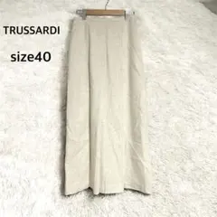 TRUSSARDIトラサルディ ウールスカート プリーツ ロングスカート【40】のサムネイル