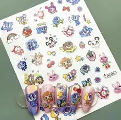 エンジェルブルー★ネイルシール★ ナカムラくん★1枚★