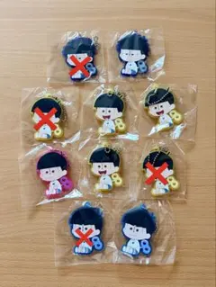 新品 おそ松さん ラバーキーホルダー ぺたっとねじまき Snow Man Aぇ