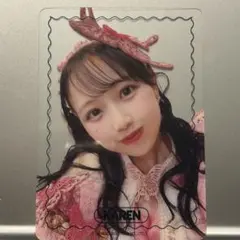 松本かれん クリアトレカ バタフライ FC限定 three costume