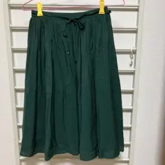 Right-on グリーン　スカート