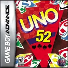 ウノ 日本未発売 Uno 52 海外版 ゲームボーイアドバンス ニンテンドーDS