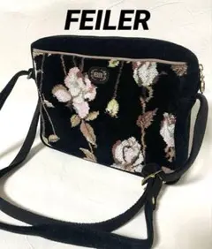 ✨希少✨FEILER 【フェイラー】ローザソアーヴェ　ショルダーバッグ