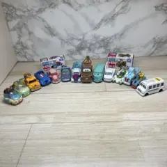 トミカ ミニカー ディズニー等 まとめ売り 16点 (2台箱あり)