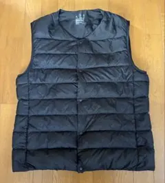 ユニクロ　ダウンベスト　ブラックXL