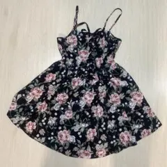 SHEIN フラワープリント キャミソールミニワンピース XS