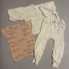 arkakama トップス パンツ 3点セット