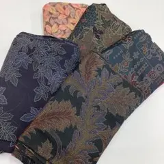 着物まとめ売り、袷、染め大島紬、リメイク素材、正絹P250