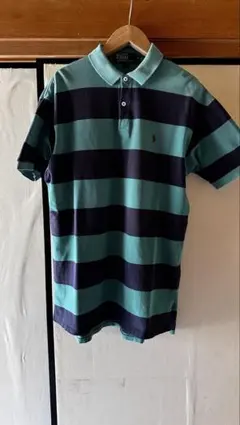 90s USA製 Polo Ralph Lauren ボーダーポロシャツ