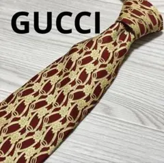 GUCCI 高級 おしゃれネクタイビジネス シルク100 ％ 音符、楽器柄