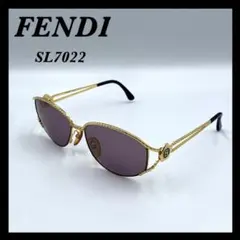 FENDI SL7022 ゴールド サングラス ATTIVAレンズ イタリア製のサムネイル