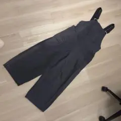 niko and ... ダークグレーオーバーオール