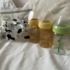 minamina1820様専用 哺乳瓶 160ml 3本+乳首5個のセット