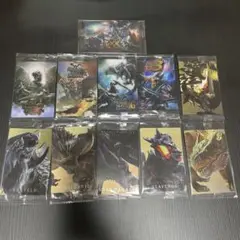 【11枚セット】モンスターハンター モンハン カードウエハース