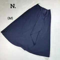 『N.』 エヌナチュラルビューティーベーシック （Ｍ） ラップ風スカート フレア