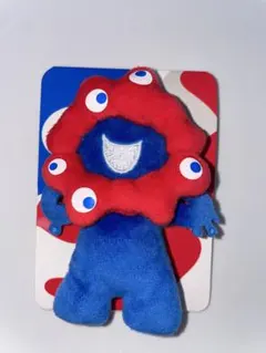 ミャクミャク　ぷちマスコット　ぬいバッチ　全身　ミニマスコット　ブローチ