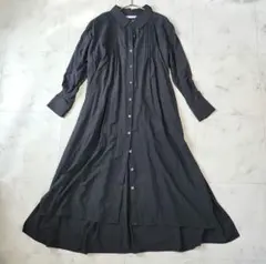 【極美品】ST.ROONEY ピンタック ティアード ロングワンピース 黒 極美品】ST.ROONEY ピンタック ティアード ロングワンピース 黒 - メルカリ