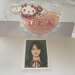 ＝LOVE 髙松瞳 アクリルネームバッジ　IDフォト
