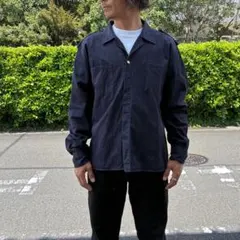 美品】TENDERLOIN ワークシャツ XS ブラック 日本製 抜染 - メルカリ