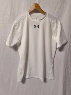 アンダーアーマー コンプレッションTシャツ ホワイト メンズ XL