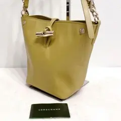 【未使用級】ロンシャン ロゾ ショルダーバッグ バケット 2way 現行