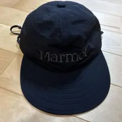 新品未使用 Marmot 別注 ブランドロゴ ロングビルキャップ チャコール