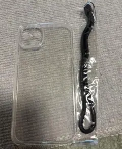 クリア 透明 iPhone15plus スマホケース シンプル ケース