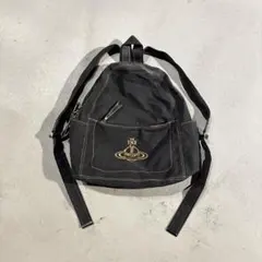 Vivienne Westwood オーブ キャンバス リュック大容量 通勤通学 - メルカリ