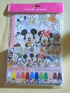 東京ディズニーリゾート クレヨン12色＆スケッチブック セット
