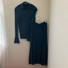 最終大幅値下げ中　 Mila Owen ニット　セットアップ