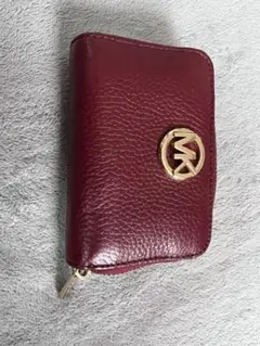 Michael Kors バーガンディ コインケース