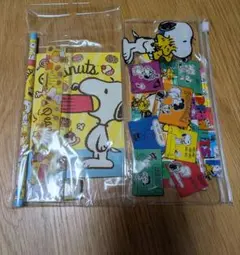 スヌーピー 文房具セット ノート付き